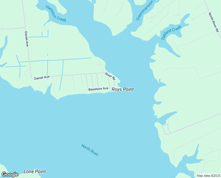 map of restaurants, bars, coffee shops, grocery stores, and more near 210 Bayshore Avenue in North