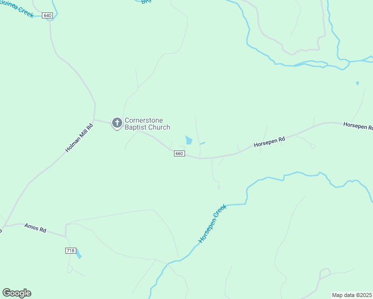 map of restaurants, bars, coffee shops, grocery stores, and more near 73 Horsepen Road in Farmville