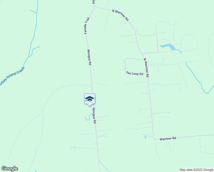map of restaurants, bars, coffee shops, grocery stores, and more near 5230 Monguy Road in Charles City