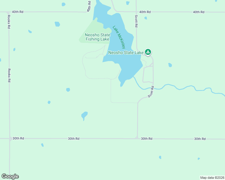 map of restaurants, bars, coffee shops, grocery stores, and more near 18766-18802 McKinnley Lake Road in Parsons