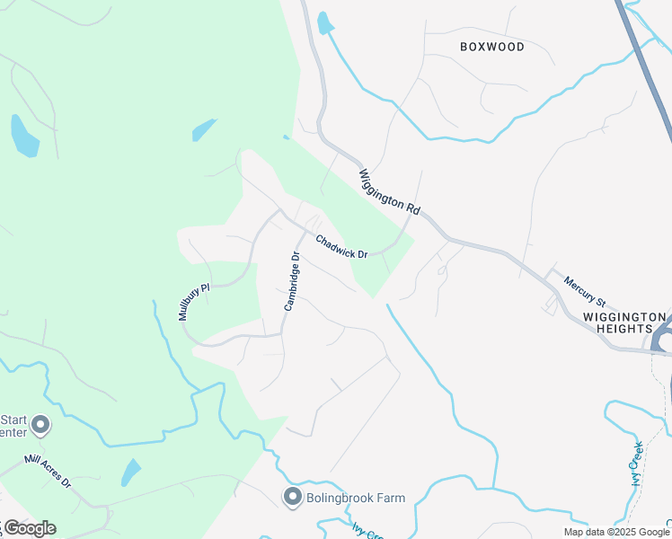 map of restaurants, bars, coffee shops, grocery stores, and more near 108 Moultire Place in Lynchburg