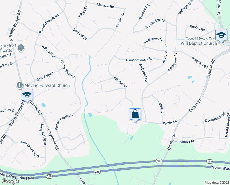 map of restaurants, bars, coffee shops, grocery stores, and more near 10131 Carol Anne Road in Chesterfield