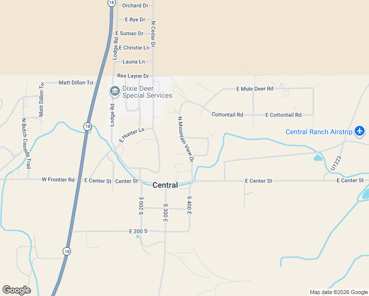 map of restaurants, bars, coffee shops, grocery stores, and more near 375 Hillcrest Circle in Central