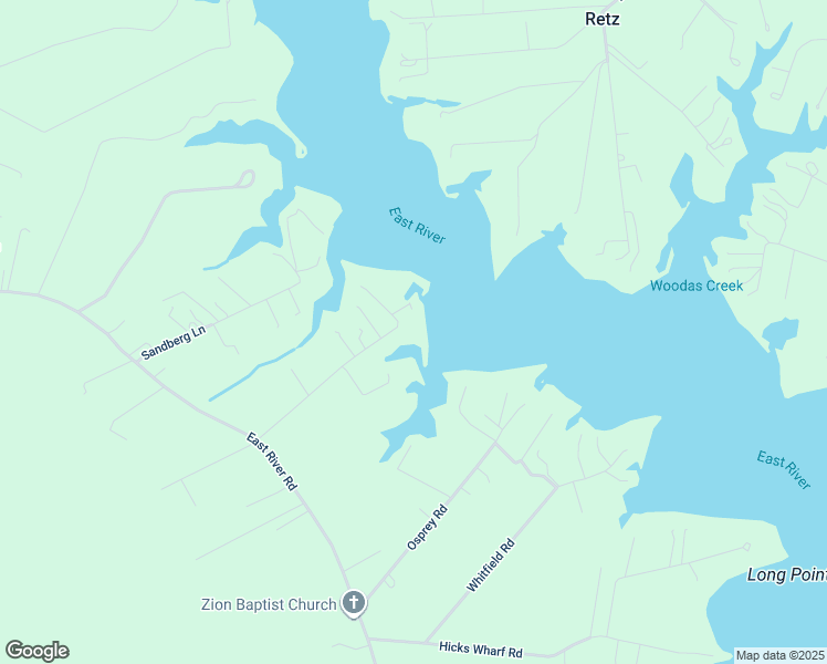 map of restaurants, bars, coffee shops, grocery stores, and more near 4 Jordan Lane in Cardinal