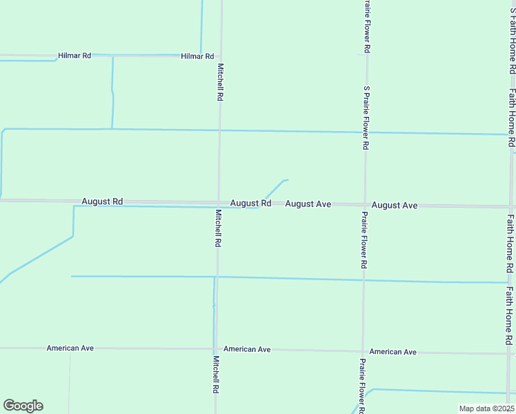 map of restaurants, bars, coffee shops, grocery stores, and more near 20445 August Road in Turlock