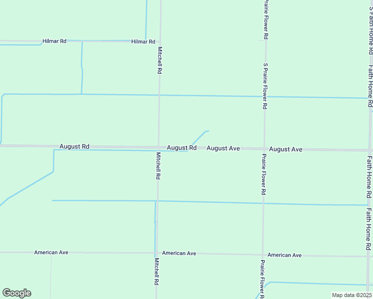 map of restaurants, bars, coffee shops, grocery stores, and more near 20445 August Road in Turlock