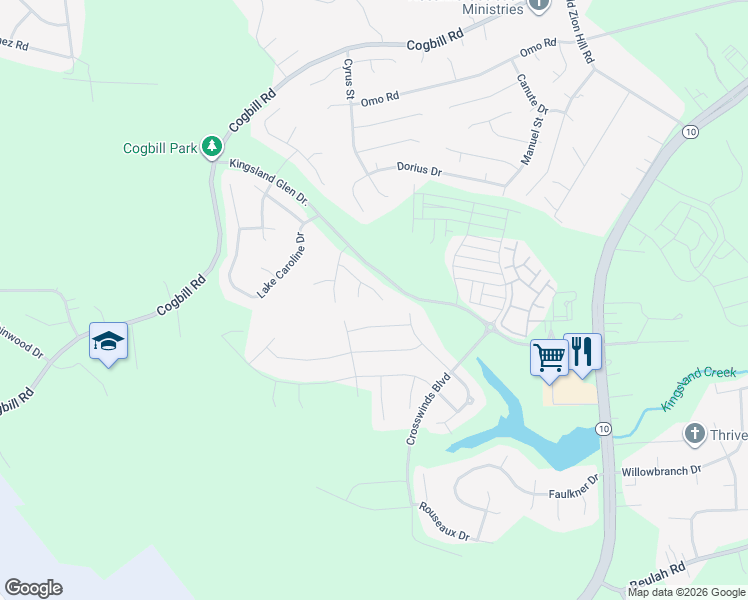 map of restaurants, bars, coffee shops, grocery stores, and more near 6448 Hawkswood Way in Chesterfield County