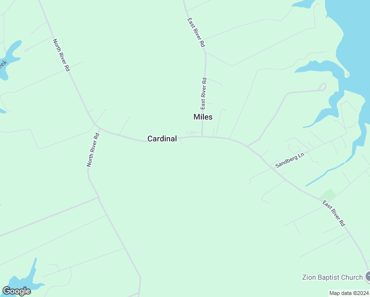 map of restaurants, bars, coffee shops, grocery stores, and more near in Cardinal