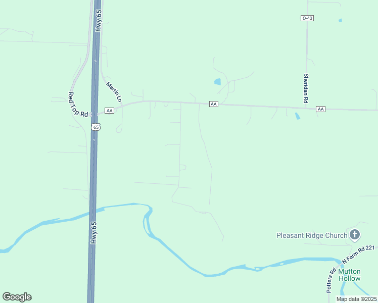 map of restaurants, bars, coffee shops, grocery stores, and more near 22 Redbud Cabin Lane in Fair Grove