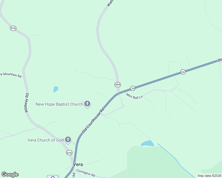 map of restaurants, bars, coffee shops, grocery stores, and more near 6453 Old Courthouse Road in Appomattox