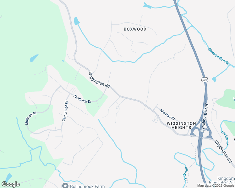 map of restaurants, bars, coffee shops, grocery stores, and more near State Route 620 in Lynchburg