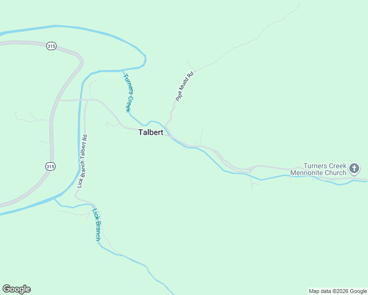 map of restaurants, bars, coffee shops, grocery stores, and more near 11 Martin Turner Road in Talbert