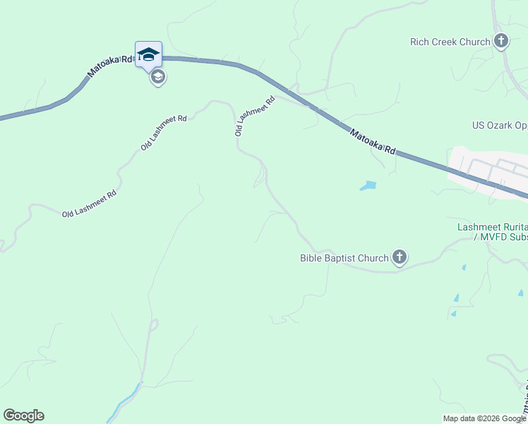 map of restaurants, bars, coffee shops, grocery stores, and more near 154 McBride Way in Rock