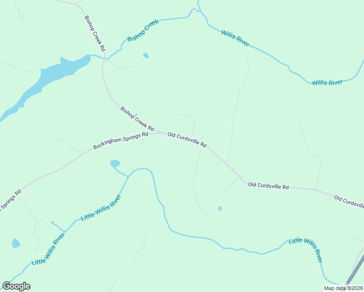 map of restaurants, bars, coffee shops, grocery stores, and more near Old Curdsville Road in Farmville