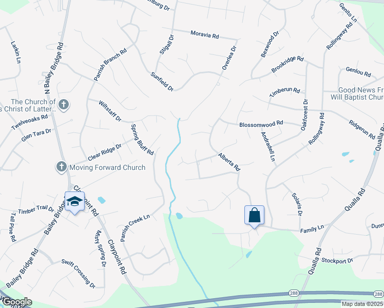 map of restaurants, bars, coffee shops, grocery stores, and more near 5018 Alberta Mews in Chesterfield