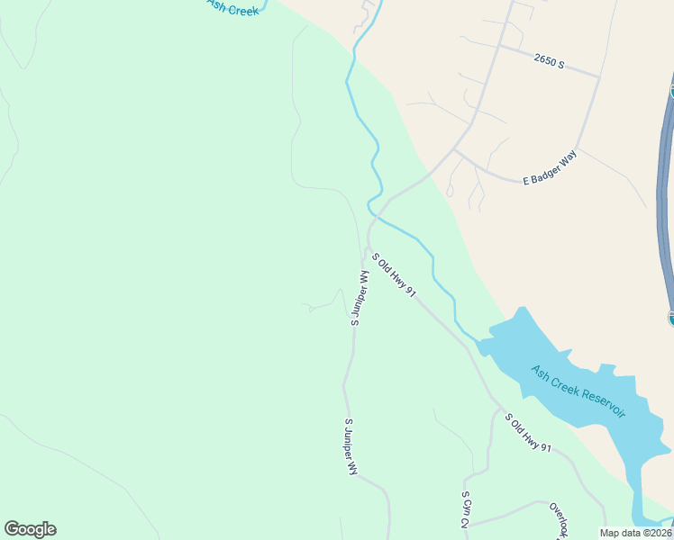 map of restaurants, bars, coffee shops, grocery stores, and more near 3138 South Juniper Way in New Harmony