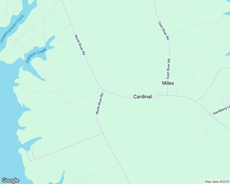 map of restaurants, bars, coffee shops, grocery stores, and more near 97 Cardinal Road in Cardinal