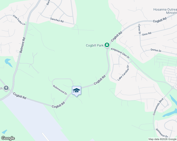 map of restaurants, bars, coffee shops, grocery stores, and more near 6900 Cogbill Road in Chesterfield