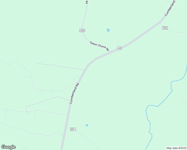 map of restaurants, bars, coffee shops, grocery stores, and more near 2856 Cumberland Road in Farmville