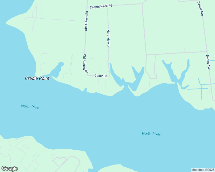 map of restaurants, bars, coffee shops, grocery stores, and more near 156 Cedar Lane in North
