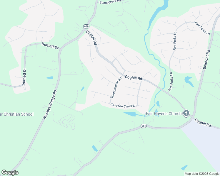 map of restaurants, bars, coffee shops, grocery stores, and more near 5900 Knightwood Place in Chesterfield