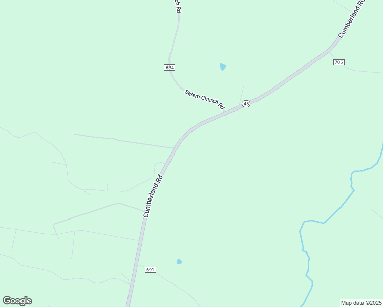 map of restaurants, bars, coffee shops, grocery stores, and more near 2856 Cumberland Road in Farmville