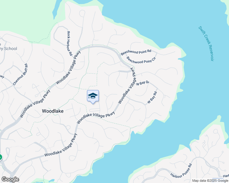 map of restaurants, bars, coffee shops, grocery stores, and more near 5710 Laurel Trail Road in Midlothian