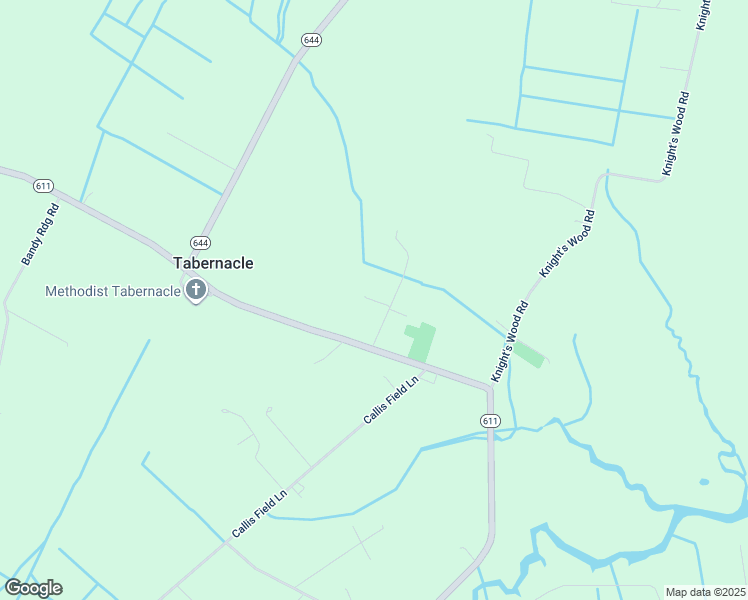 map of restaurants, bars, coffee shops, grocery stores, and more near 107 Rockfish Way in Diggs
