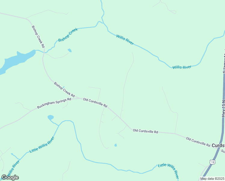 map of restaurants, bars, coffee shops, grocery stores, and more near 277 Old Curdsville Road in Farmville