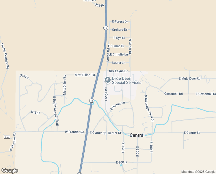 map of restaurants, bars, coffee shops, grocery stores, and more near 298 North Lodge Road in Central