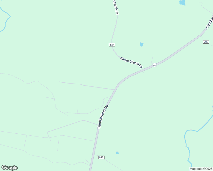 map of restaurants, bars, coffee shops, grocery stores, and more near 2855 Cumberland Road in Farmville