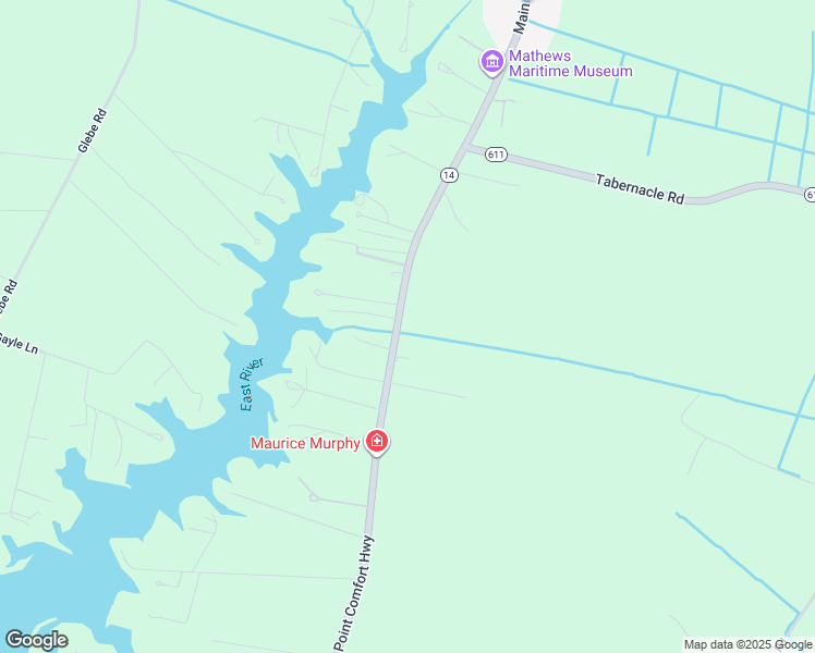 map of restaurants, bars, coffee shops, grocery stores, and more near 1059 New Point Comfort Highway in Port Haywood