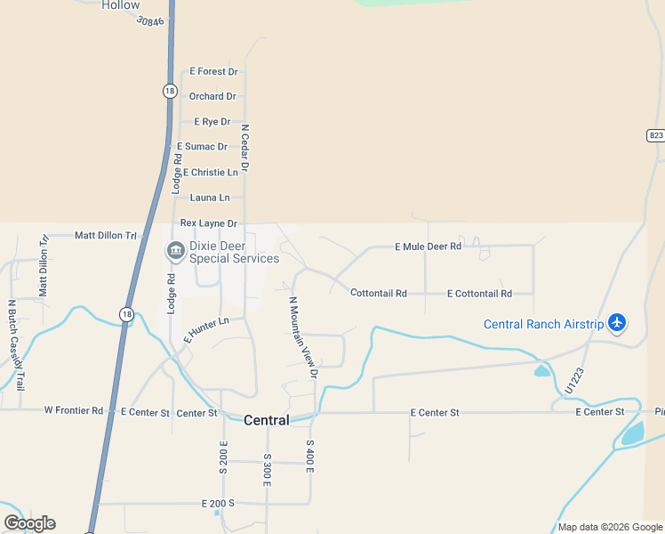 map of restaurants, bars, coffee shops, grocery stores, and more near 400-498 East Cottontail Road in Washington