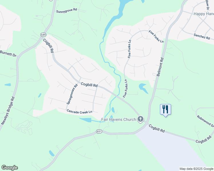map of restaurants, bars, coffee shops, grocery stores, and more near 9019 Townsbury Court in Chesterfield