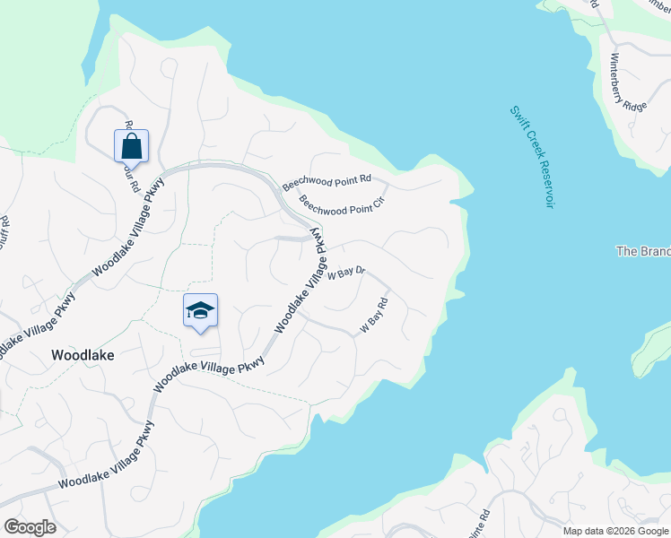 map of restaurants, bars, coffee shops, grocery stores, and more near 13909 Sunrise Bluff Road in Midlothian
