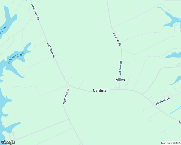 map of restaurants, bars, coffee shops, grocery stores, and more near 97 Cardinal Road in Cardinal