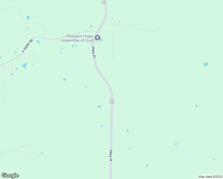 map of restaurants, bars, coffee shops, grocery stores, and more near 5688 Highway H in Pleasant Hope