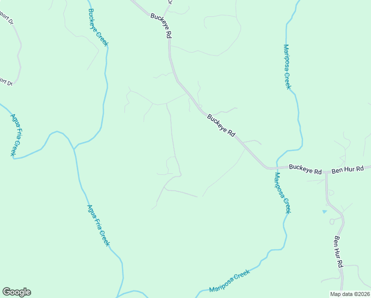 map of restaurants, bars, coffee shops, grocery stores, and more near 4028 Dawn Road in Mariposa