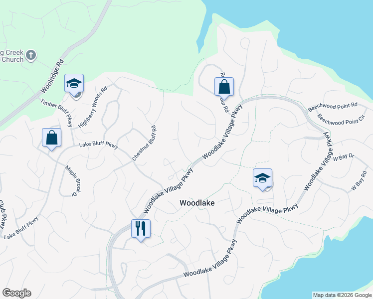 map of restaurants, bars, coffee shops, grocery stores, and more near 5605 Chatmoss Road in Midlothian