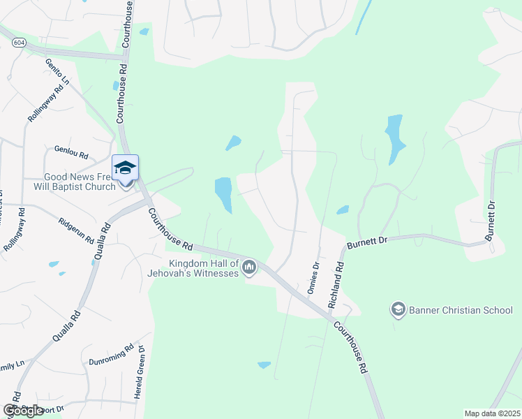 map of restaurants, bars, coffee shops, grocery stores, and more near 5420 Carteret Road in Chesterfield