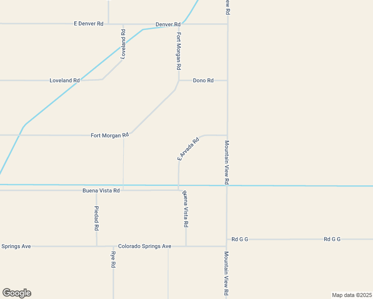 map of restaurants, bars, coffee shops, grocery stores, and more near East Arvada Road in Blanca