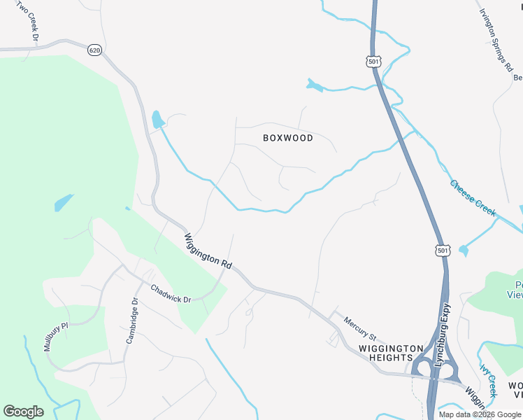 map of restaurants, bars, coffee shops, grocery stores, and more near 235 Honey Tree Lane in Lynchburg