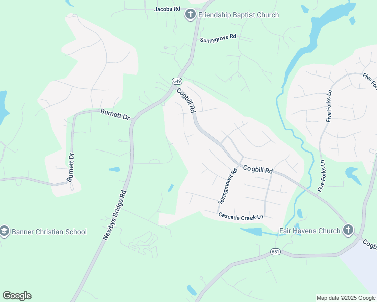 map of restaurants, bars, coffee shops, grocery stores, and more near 9600 Garden Ridge Trce in Chesterfield