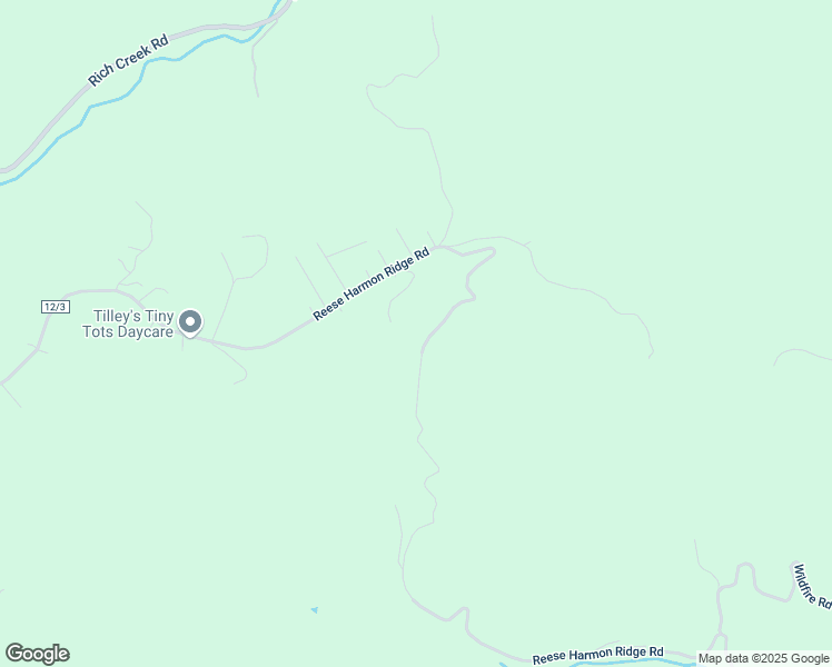 map of restaurants, bars, coffee shops, grocery stores, and more near 2844 Reese Harmon Ridge Road in Rock