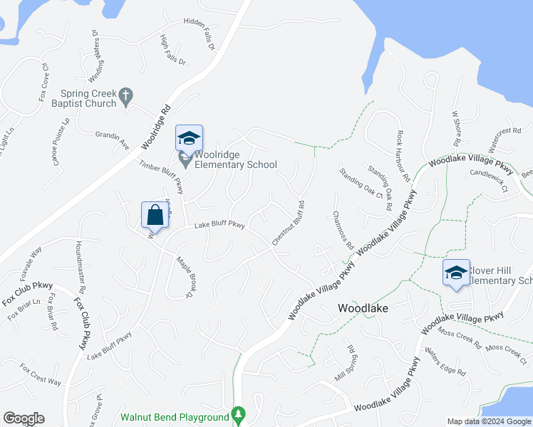 map of restaurants, bars, coffee shops, grocery stores, and more near 14906 Orchard Grove Court in Midlothian