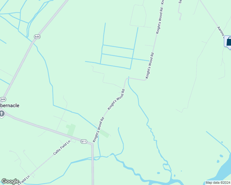map of restaurants, bars, coffee shops, grocery stores, and more near 1132 Knight's Wood Road in Diggs