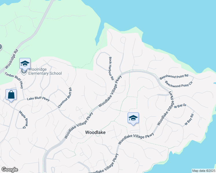 map of restaurants, bars, coffee shops, grocery stores, and more near 5429 Standing Oak Rd in Midlothian