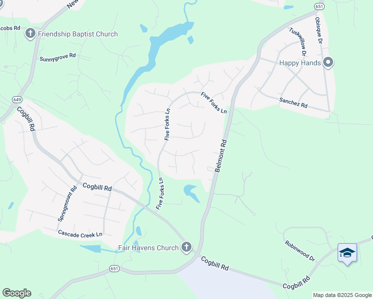map of restaurants, bars, coffee shops, grocery stores, and more near 7600 Southford Lane in Chesterfield