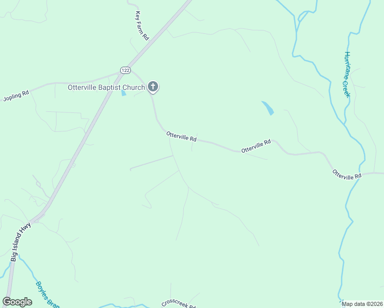 map of restaurants, bars, coffee shops, grocery stores, and more near 1483 Otterville Road in Bedford