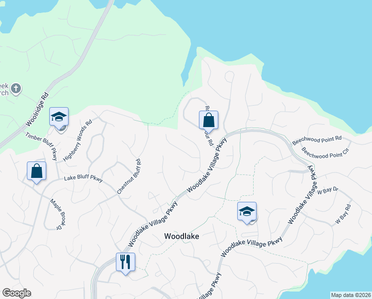 map of restaurants, bars, coffee shops, grocery stores, and more near 14512 Standing Oak Court in Midlothian